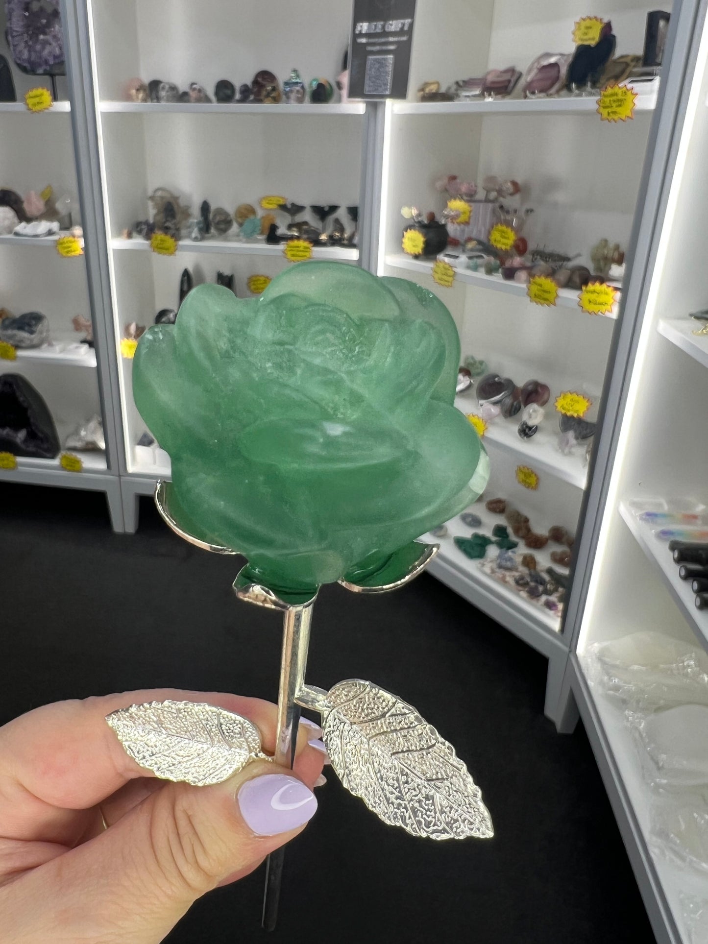 Fluorite Forever Rose