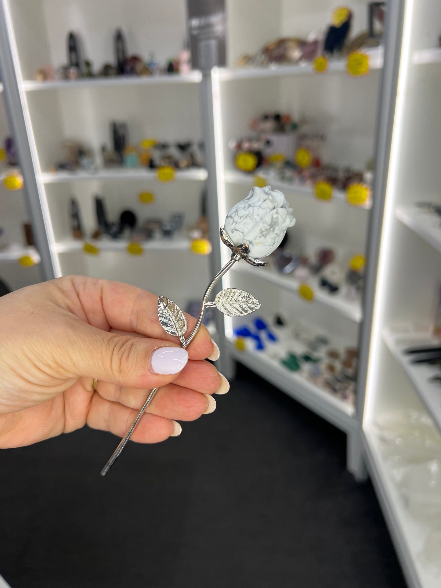 Howlite Forever Rose