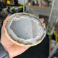 Druzy Agate Jewellery Box on Stand