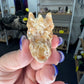 Chocolate Calcite Dragon Head