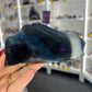 Black Fluorite Slab (UV reactive)