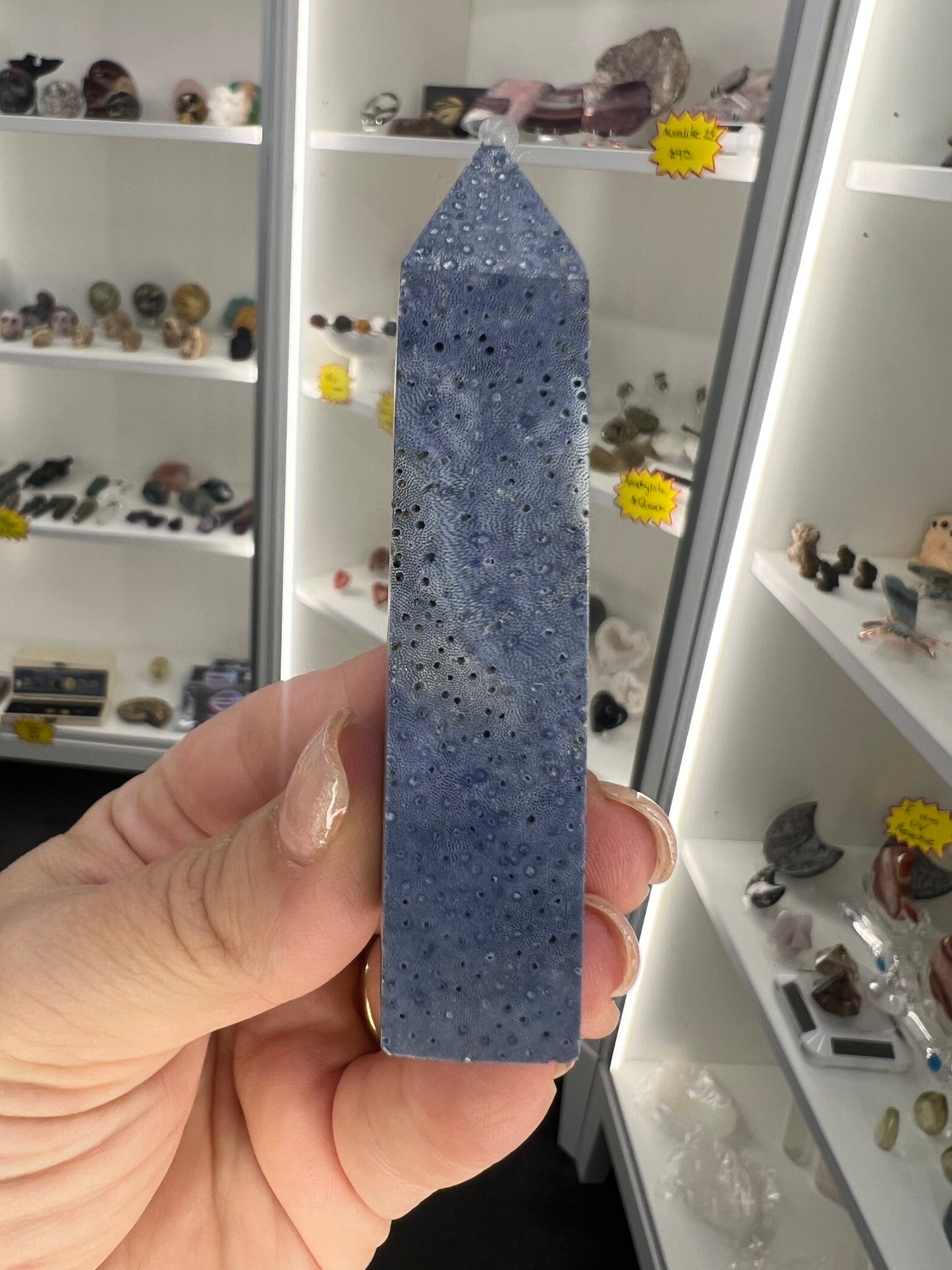 Blue Coral Jade Tower
