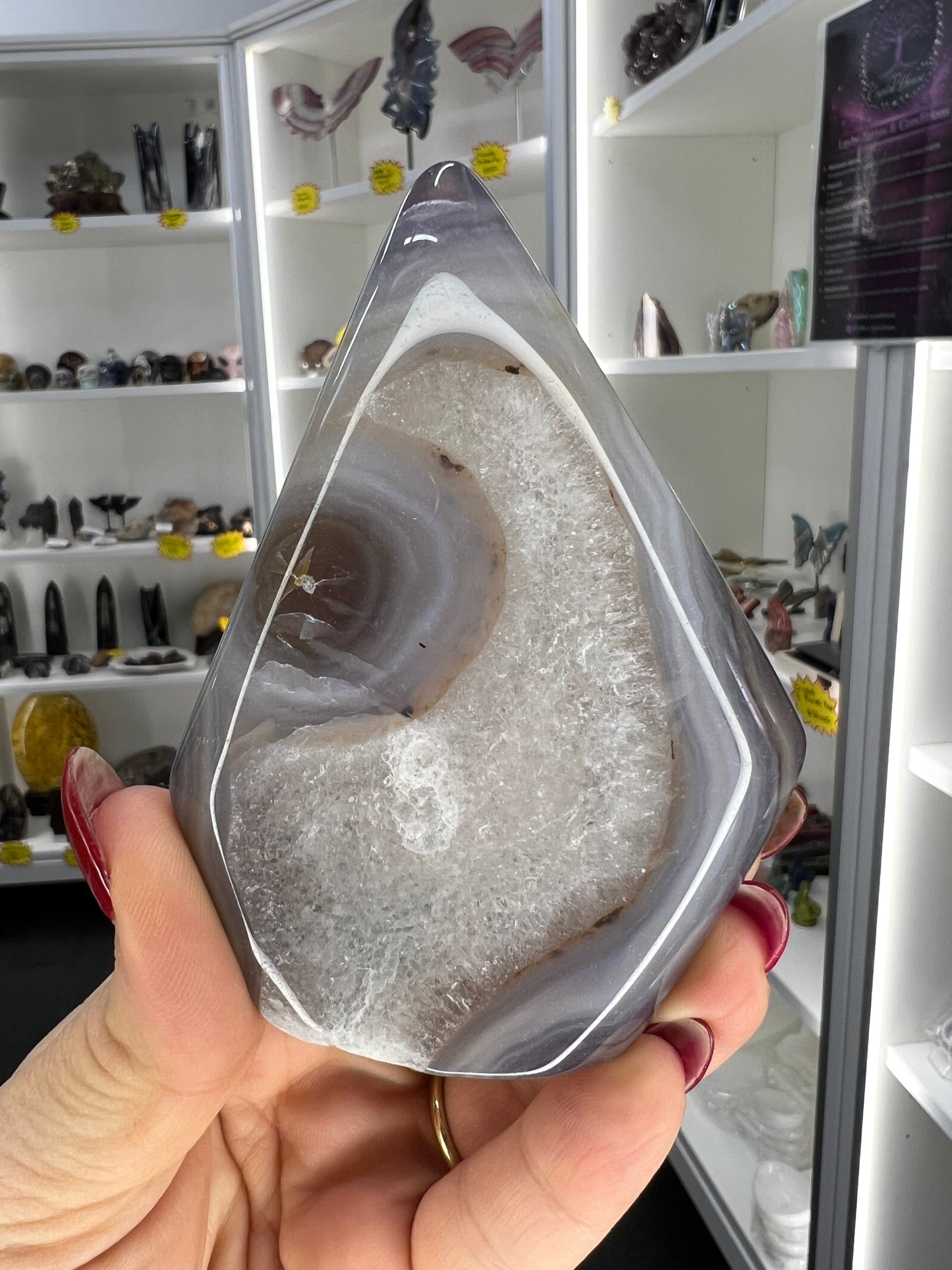 Druzy Agate Freeform