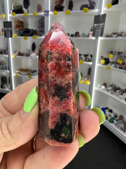Rhodonite Tower