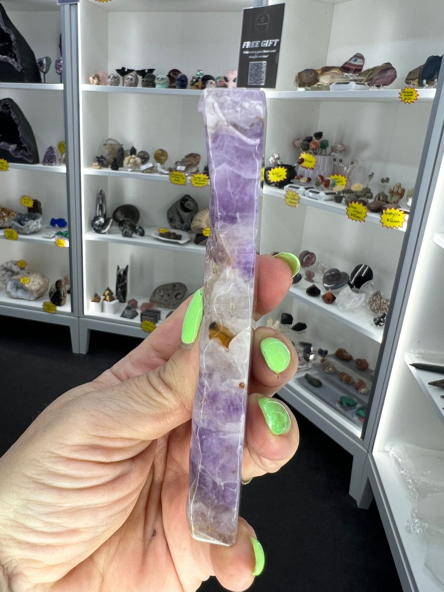 Crazy Lace Amethyst Slab