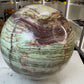 Green Onyx Sphere on Stand