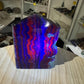 Black Fluorite Slab / Tower (UV Reactive)