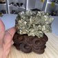 Pyrite Specimen on Custom Stand