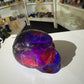 Black Fluorite Skull (UV Reactive)