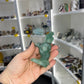 Fluorite Mermaid on Dolphin