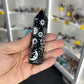 Black Obsidian with Silver Pattern Tower