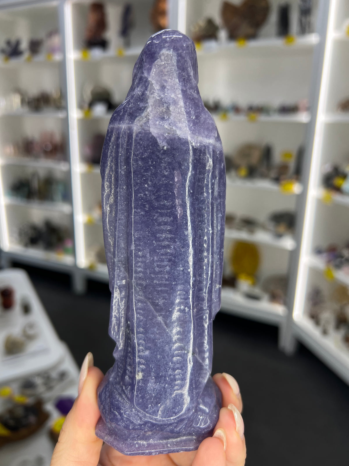 Lepidolite Mother Mary