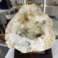 Quartz Geode on Timber Stand