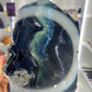 Black Fluorite Slab (UV Reactive)