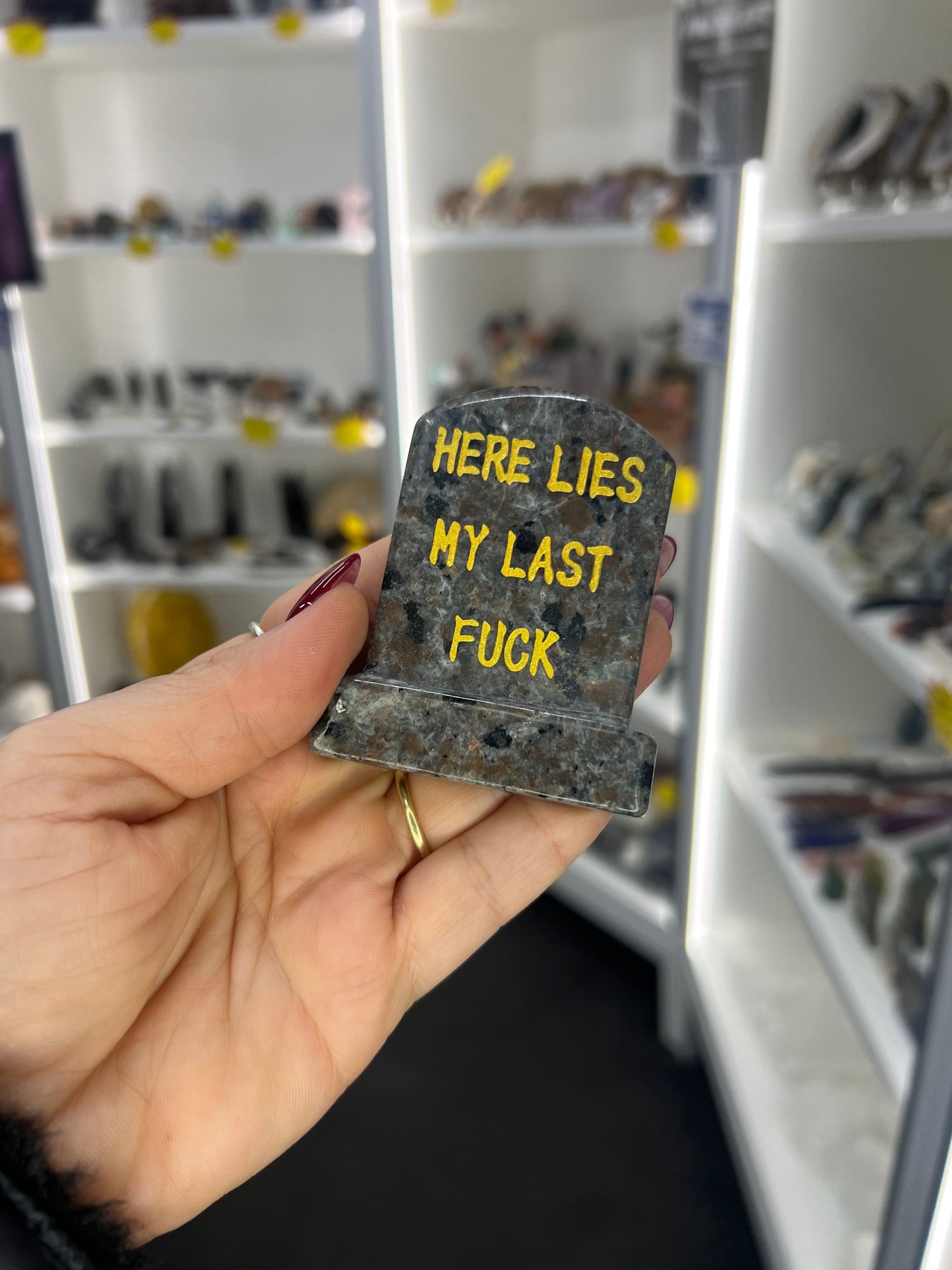 Yooperlite Tombstone (UV Reactive)