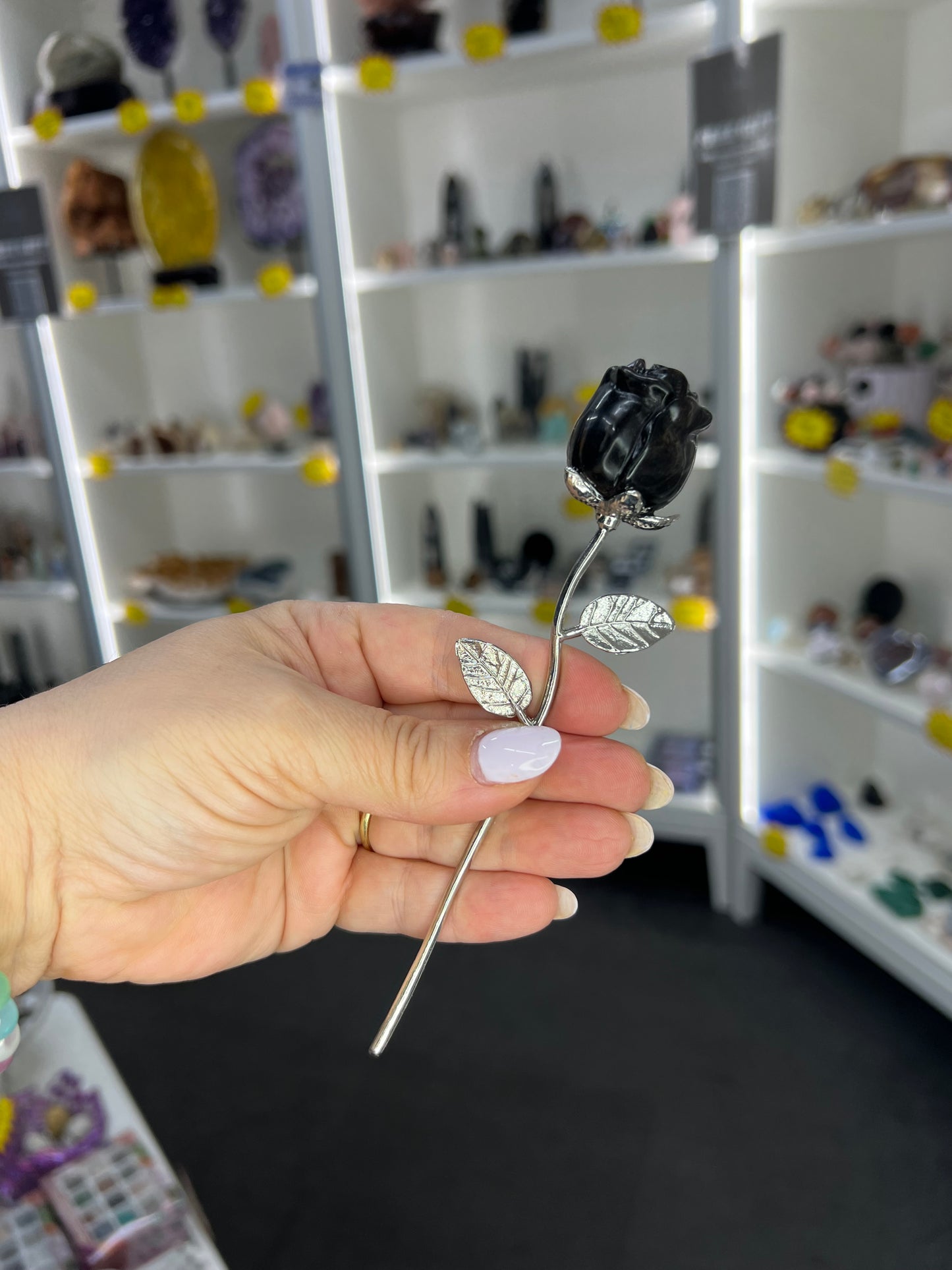 Astrophyllite Garnet Forever Rose