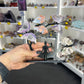 Amethyst / Pink Agate / Flower Agate Butterflies with Yoga Lady