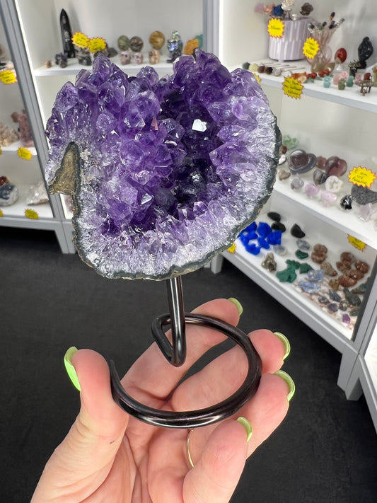 Amethyst Cluster on Stand
