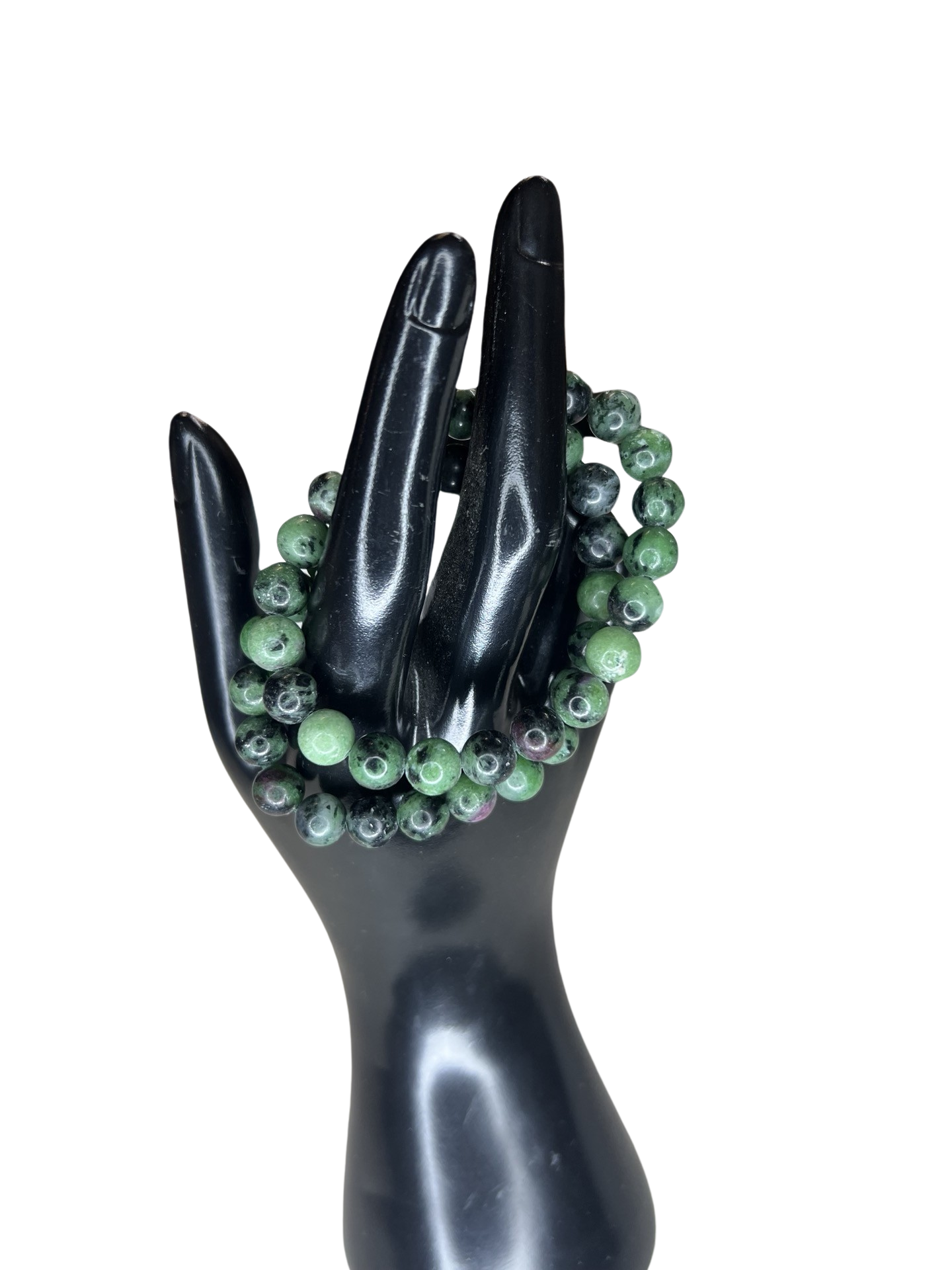 Ruby in Zoisite 8mm Bracelet