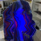Black Fluorite Slab (UV Reactive)