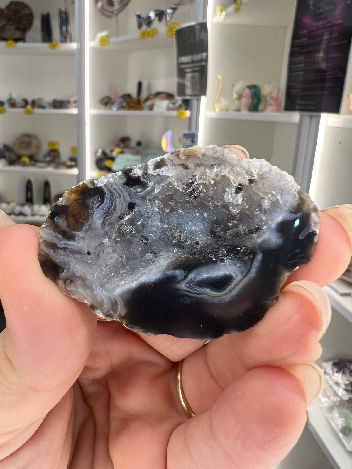 Mexican Agate Geode
