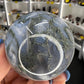 Moss Agate Sphere on Stand