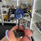 Lapis Lazuli Spider on Stand