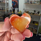 Druzy Carnelian Heart