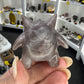 Lepidolite Character Carving