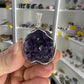 Amethyst Cluster Pendant