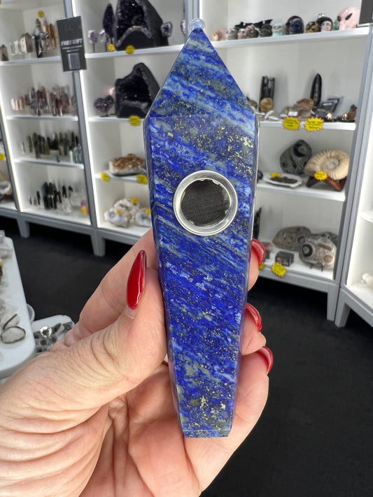 Lapis Lazuli Pipe