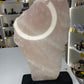 Rose Quartz Slab on Base