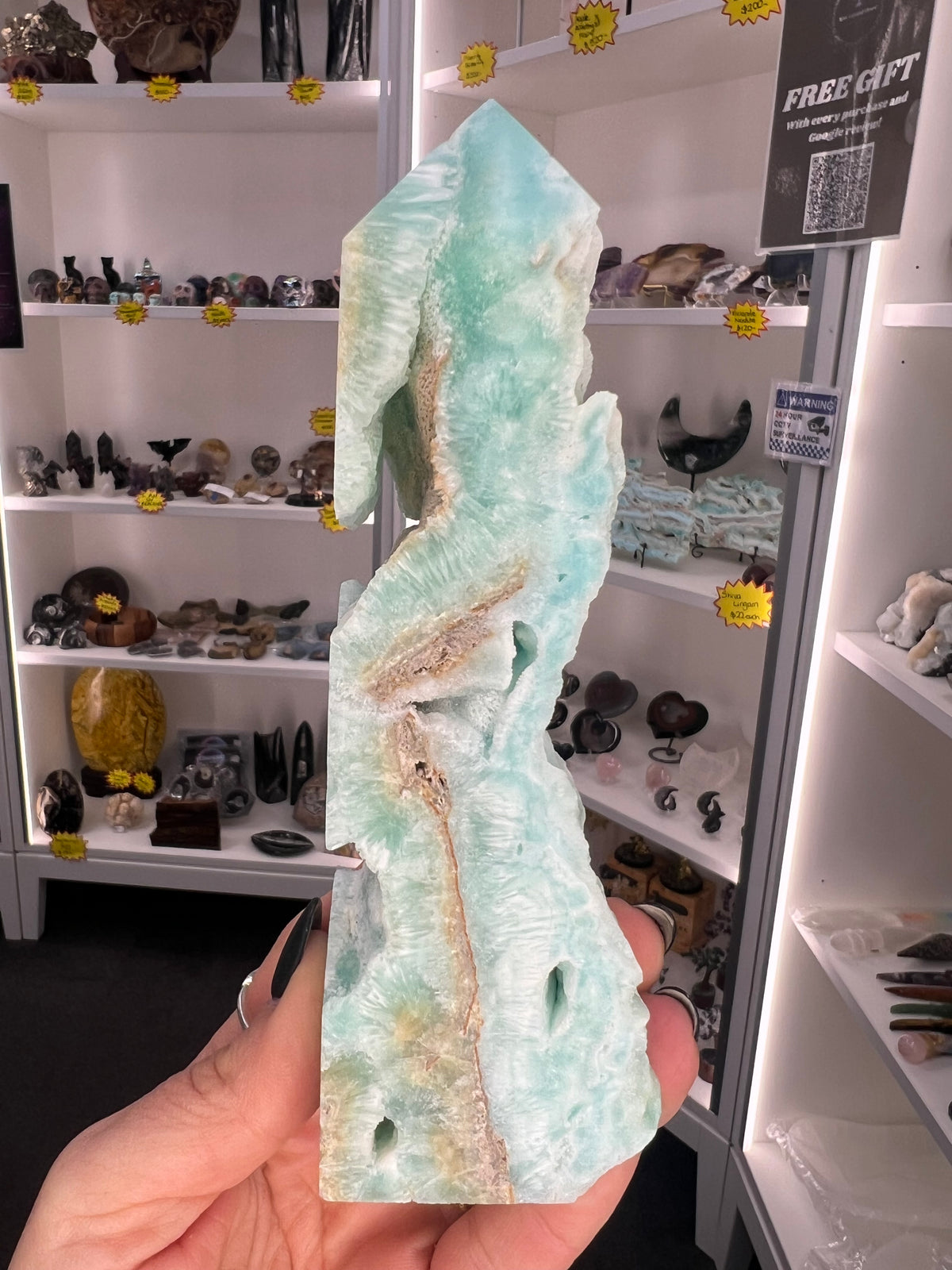 Hemimorphite Tower