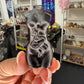 Black Obsidian Lady Torso with Snake