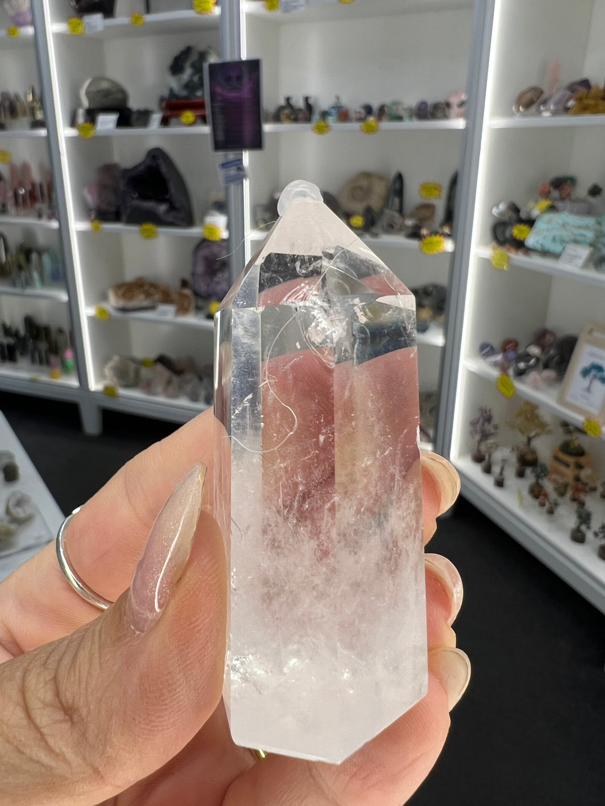 Clear Quartz Tower