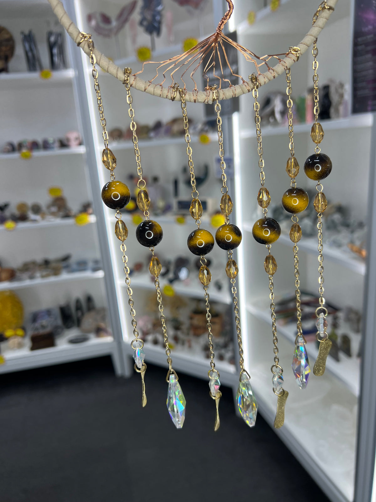 Tigers Eye Suncatcher
