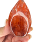 Fire Quartz Freeform with Rainbows