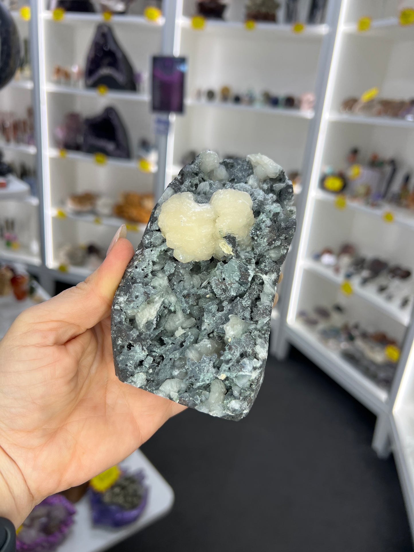 Apophyllite x Stilbite Specimen