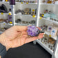 Amethyst Cluster on Grey Elephant