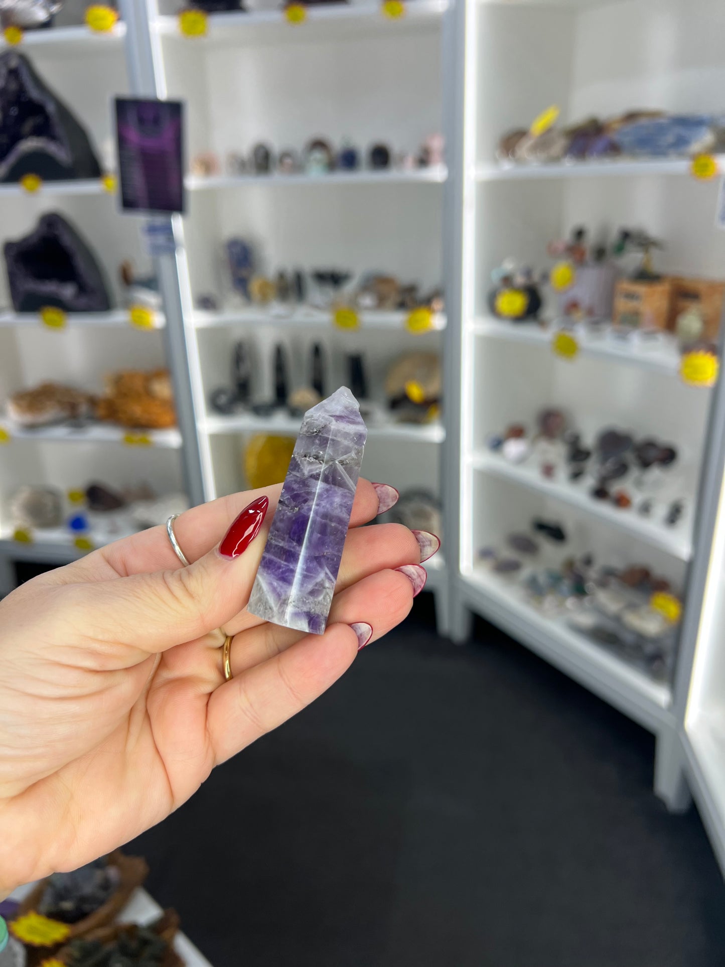 Chevron / Dream Amethyst Tower