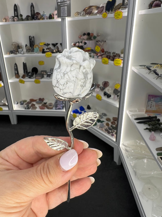 Howlite Forever Rose