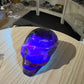 Black Fluorite Skull (UV Reactive)