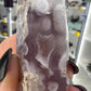 Black Flower Agate Tower