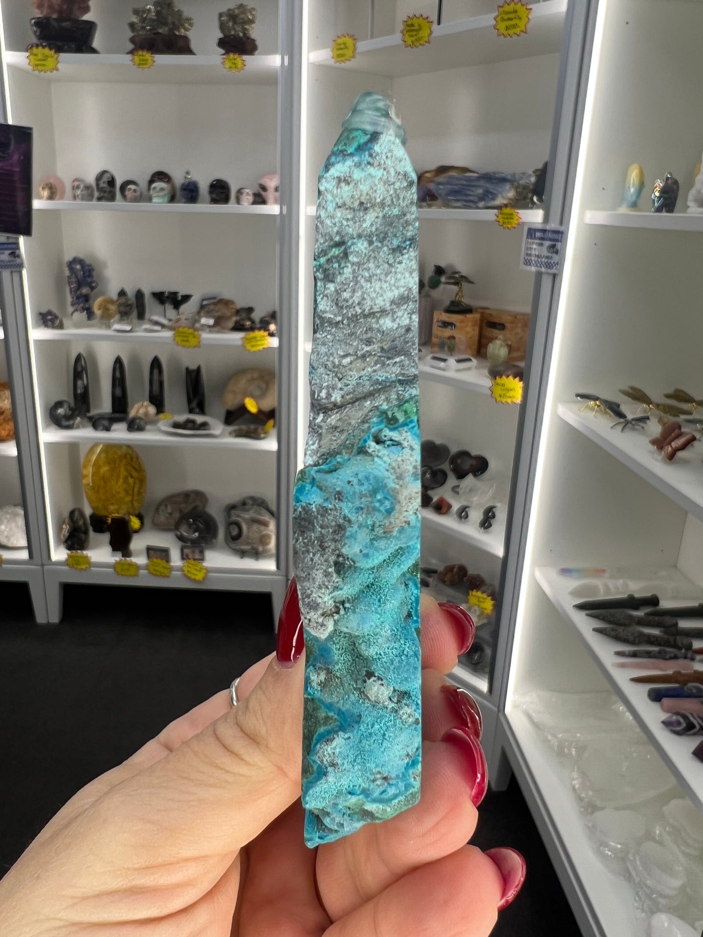 Malachite x Chrysocolla Point