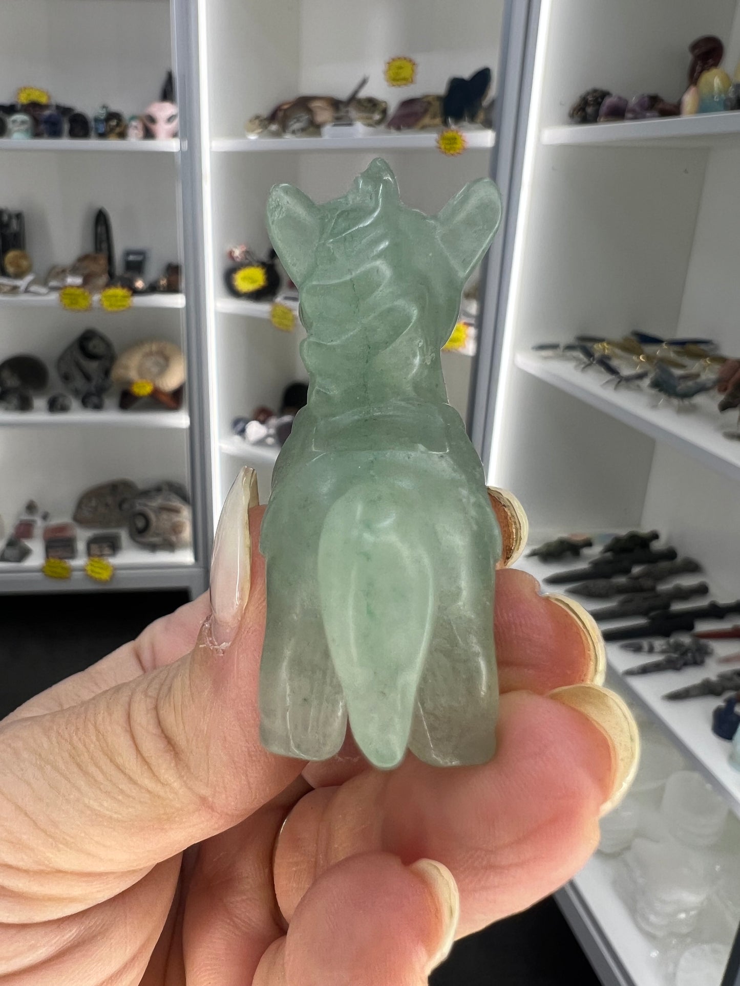 Green Aventurine Horse
