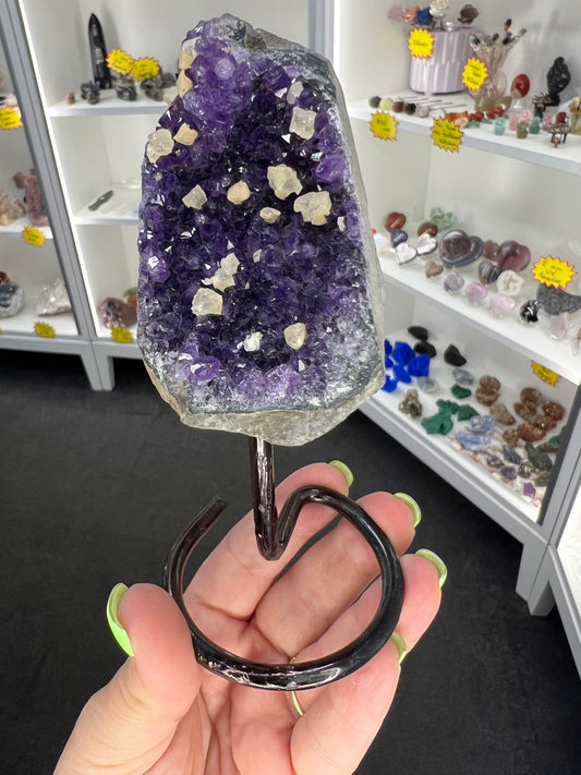 Amethyst Cluster on Stand