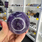 Chevron / Dream Amethyst Sphere with Stand