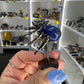 Lapis Lazuli Spider on Stand