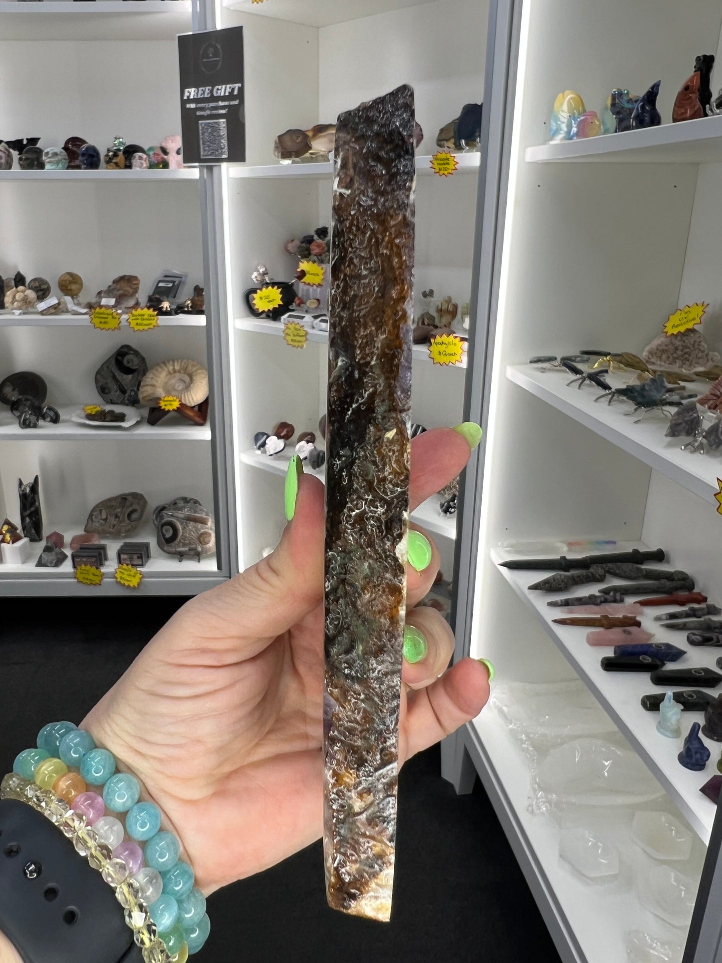 Crazy Lace Amethyst Slab