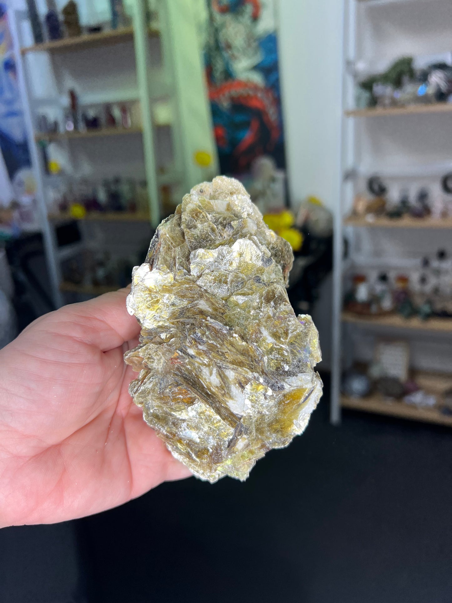 Golden Mica Specimen